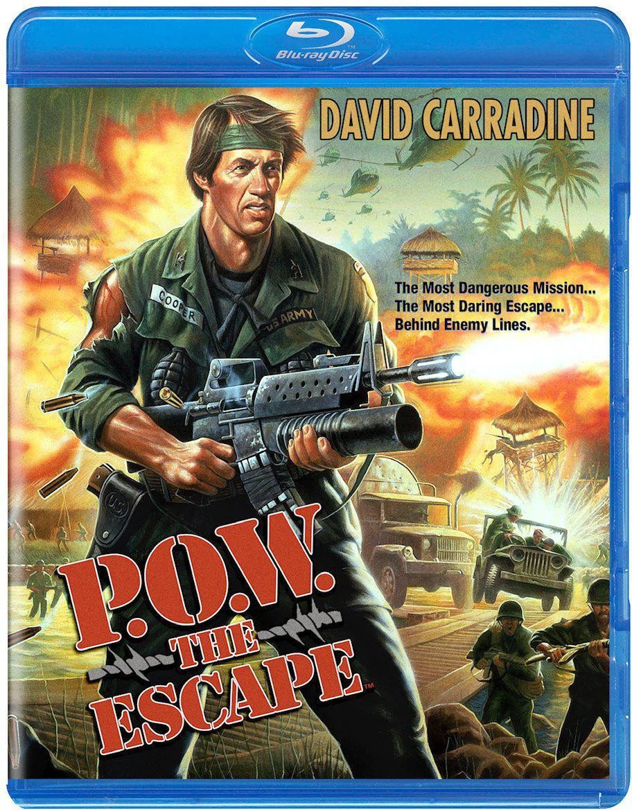 P.O.W.: the Escape (Aka Attack Force Nam, Behind Enemy Lines) (Blu-ray, 1986)