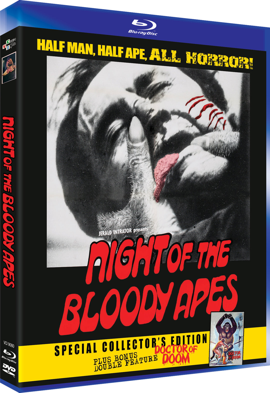 Night Of The Bloody Apes - Double Feature - 4k Restoration Blu-ray+dvd Combo