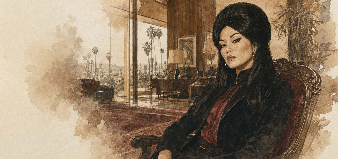Tura Satana in Amber Light