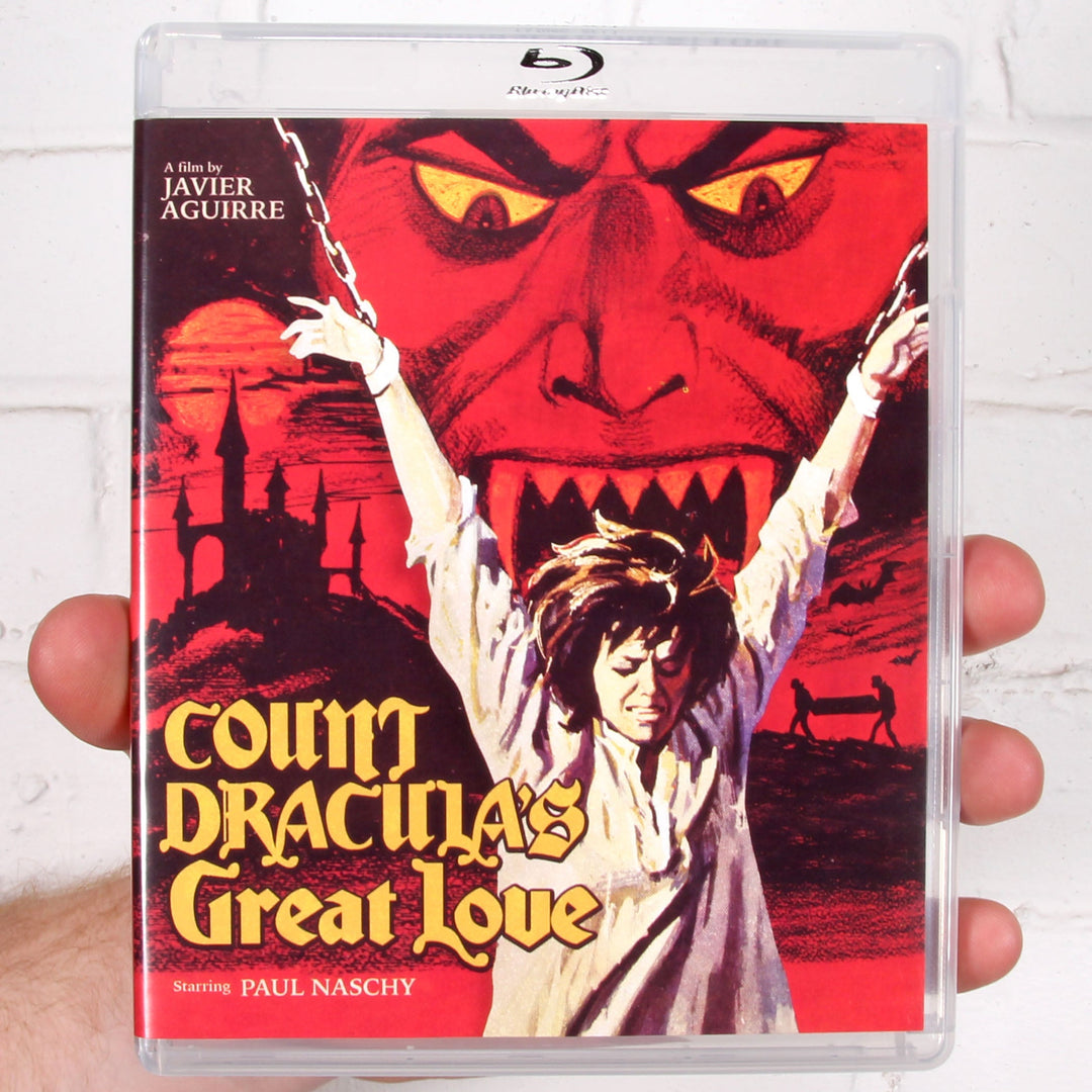 Count Dracula's Great Love — Vinegar Syndrome Blu-ray/DVD case