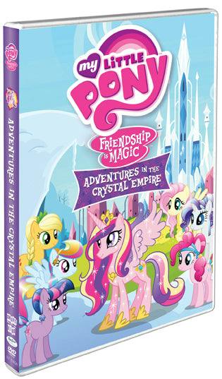 My Little Pony Friendship Is Magic: Adventures in the Crystal Empire — Shout! Factory DVD, UPC 826663135886