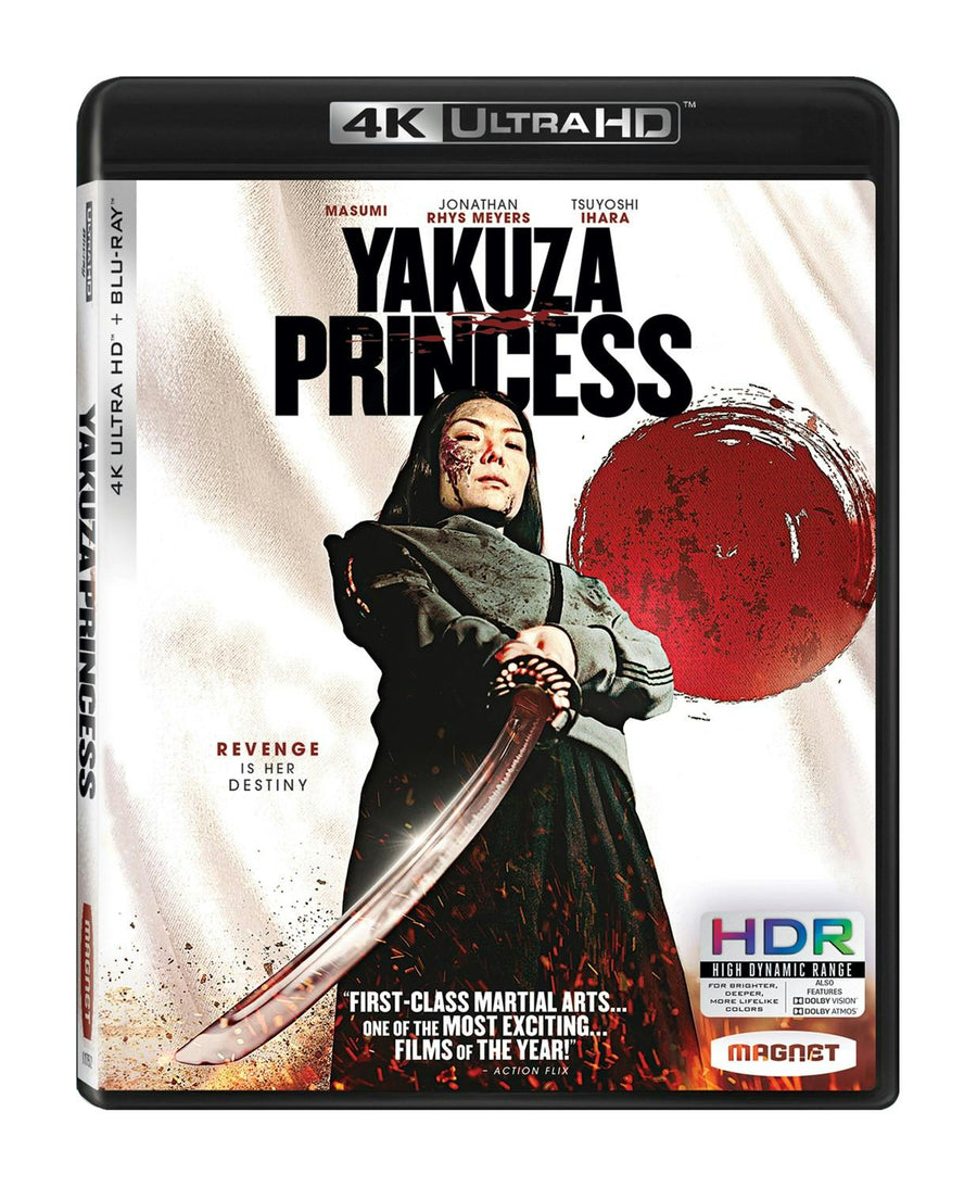 Yakuza Princess — Magnolia 4K Ultra HD + Blu-ray UPC 876964017527 official cover
