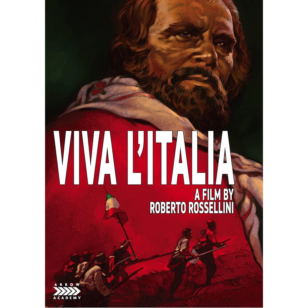 Viva l'Italia Arrow Academy official DVD edition cover, UPC 760137093695