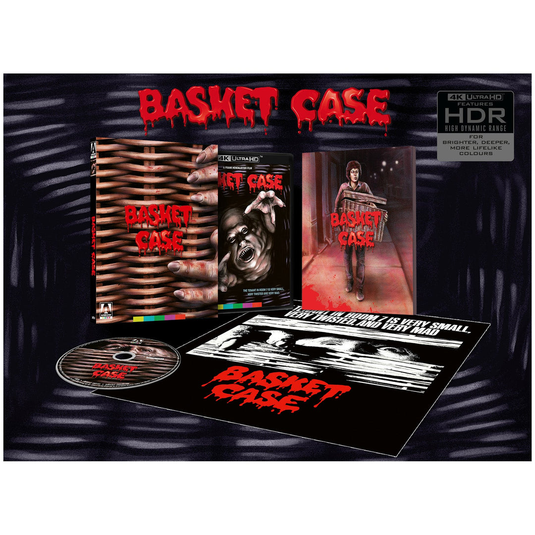 Basket Case (4K Ultra HD, 1982, Arrow Limited Edition) — official exact-edition product photograph