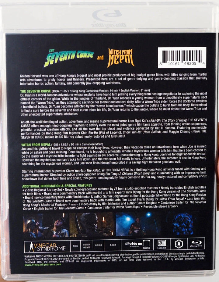 The Seventh Curse / Witch From Nepal - Blu-ray