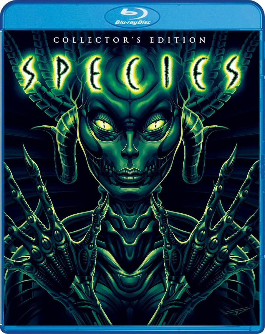 Species — Scream Factory two-disc Collector's Edition Blu-ray package