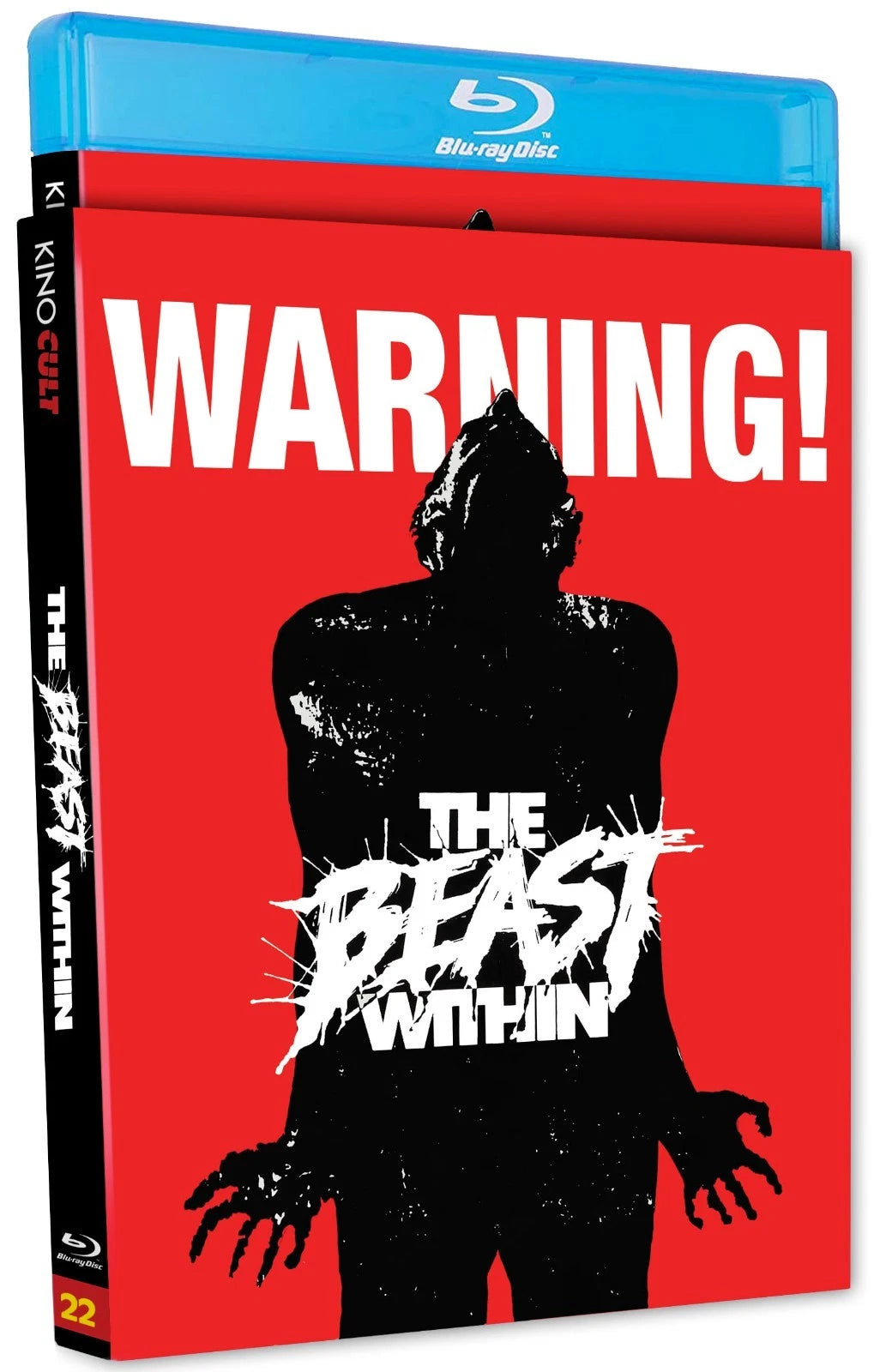 THE BEAST WITHIN (Blu-ray + Slipcover, 1982) Factory Sealed