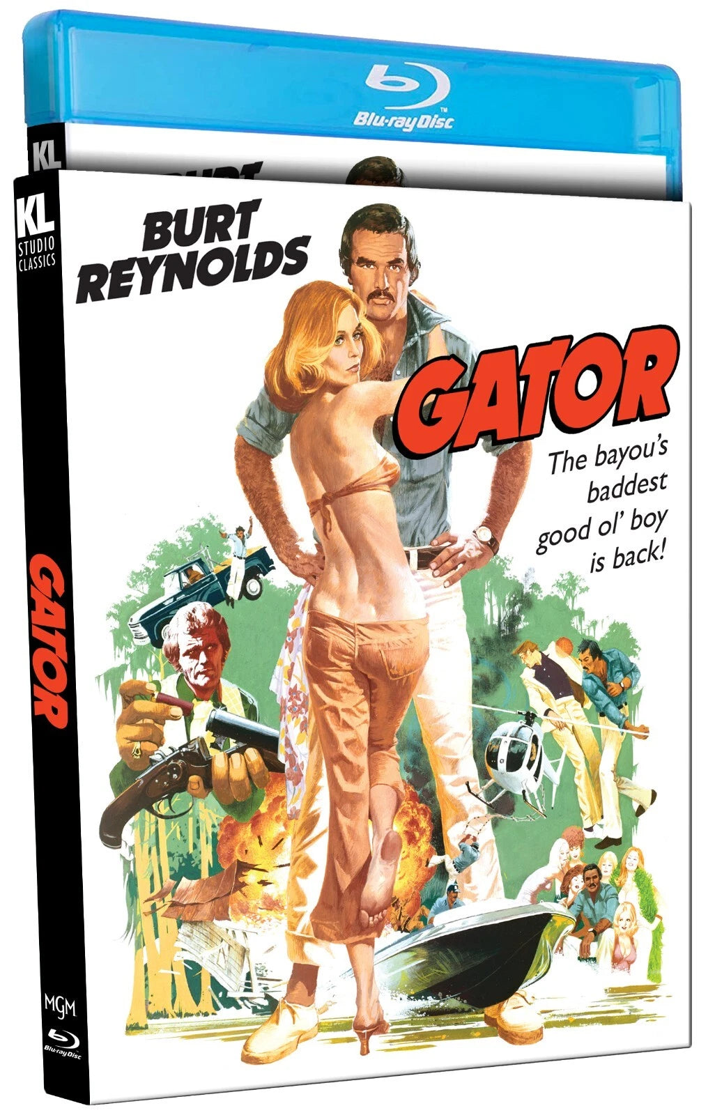 Gator New Blu-ray Burt Reynolds with slipcover