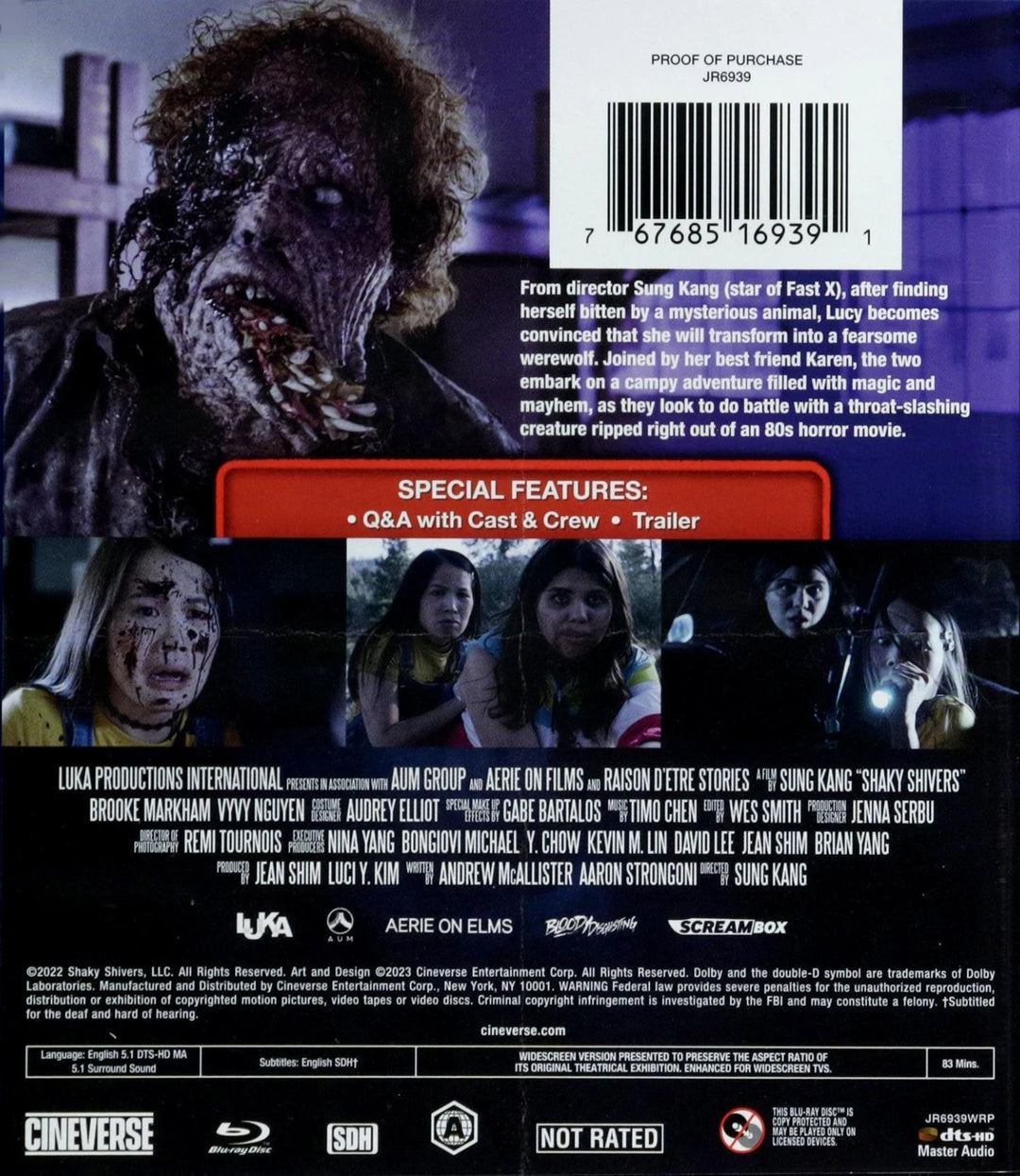 Shaky Shivers (Blu-ray) (Slipcover)