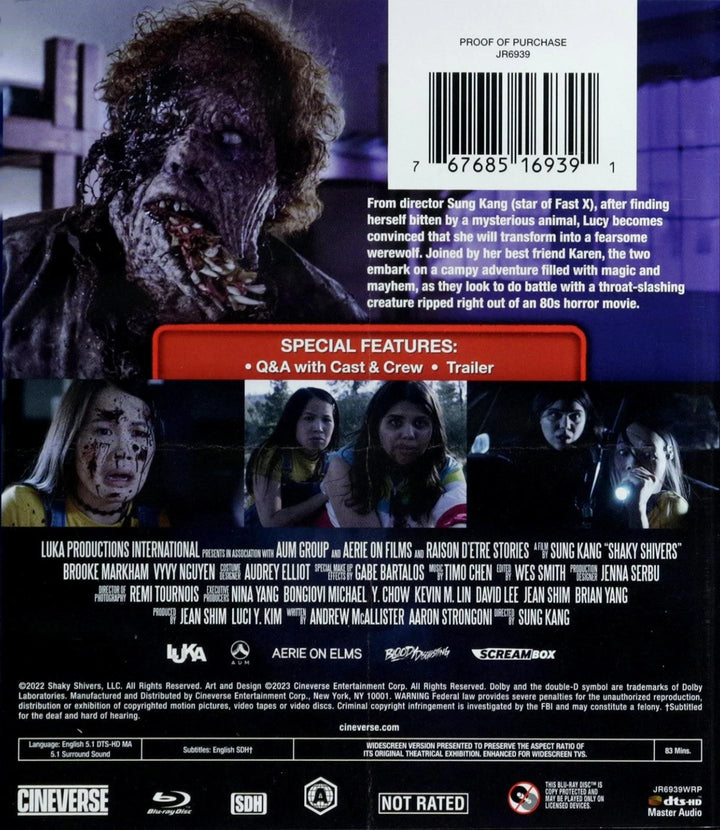 Shaky Shivers (Blu-ray) (Slipcover)