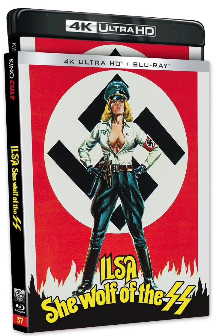 Ilsa: She Wolf of the SS (4K Ultra HD + Blu-ray + Slipcover, 1974) Brand New