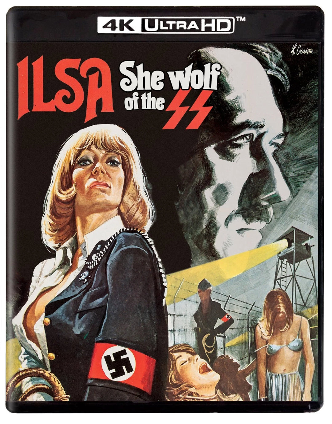 Ilsa: She Wolf of the SS (4K Ultra HD + Blu-ray + Slipcover, 1974) Brand New