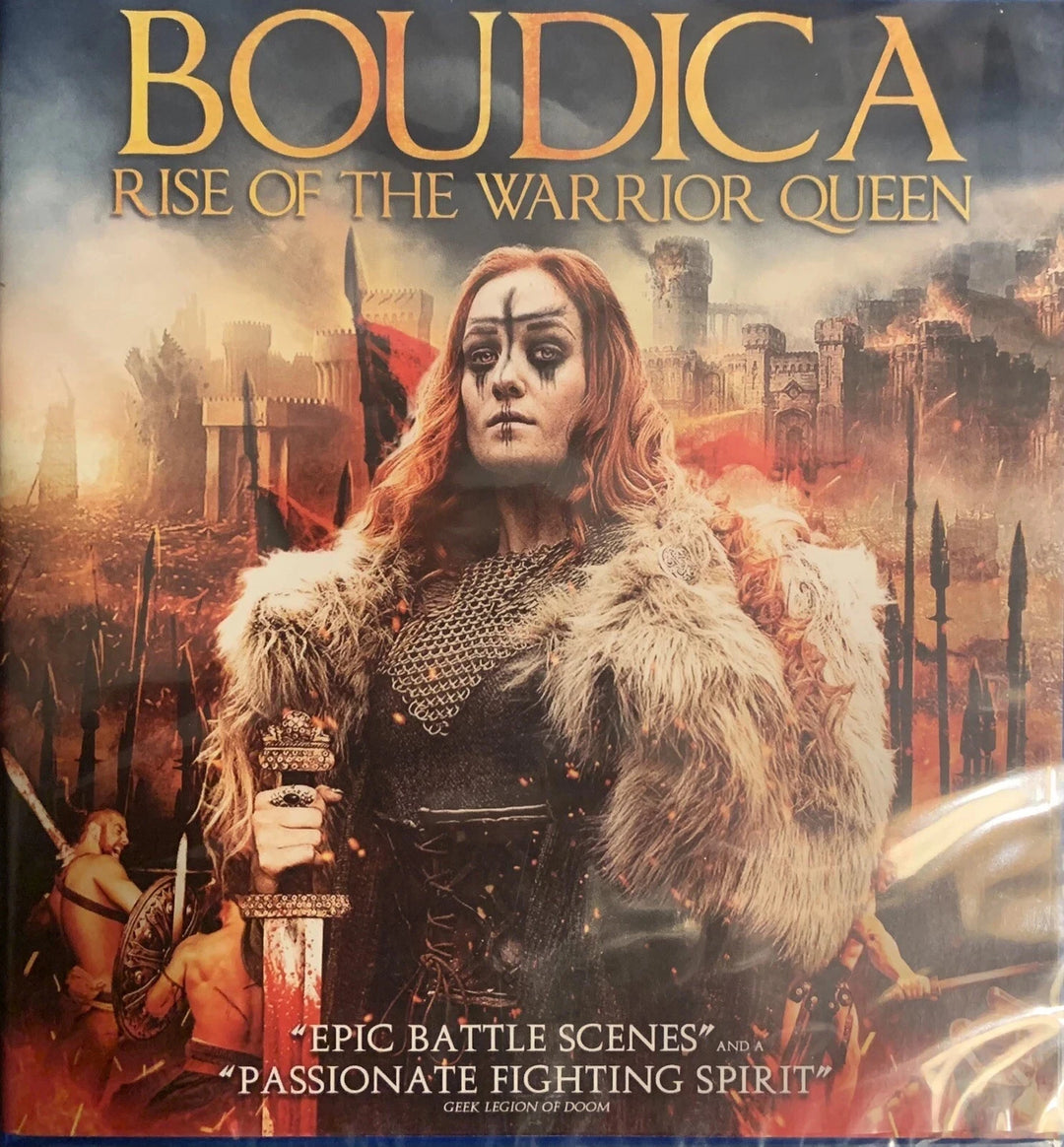 Boudica: Rise of the Warrior Queen [2019] (Blu-ray/DVD,2020,Unrated,2-Disc) NEW!