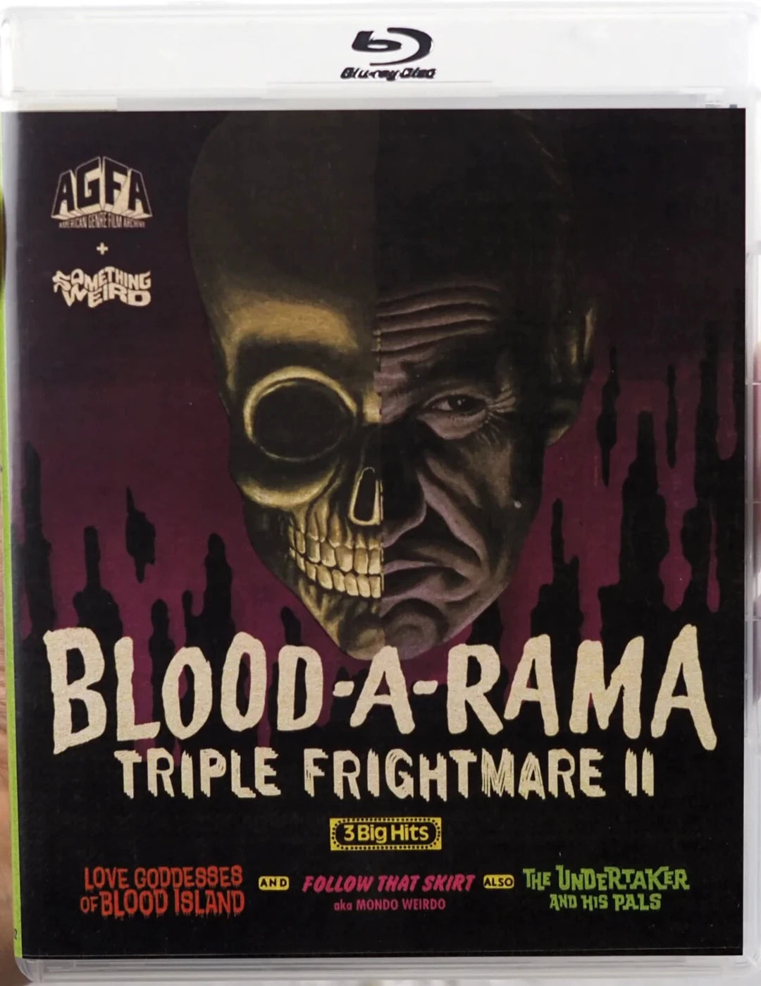 Blood-A-Rama Triple Frightmare Part 2 II Blu-ray AGFA Vinegar Syndrome Limited