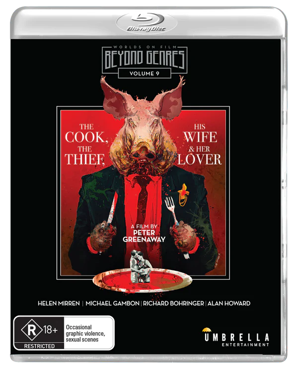 The Cook, The Thief, His Wife And Her Lover (1989) (Beyond Genres #9) Blu-Ray
