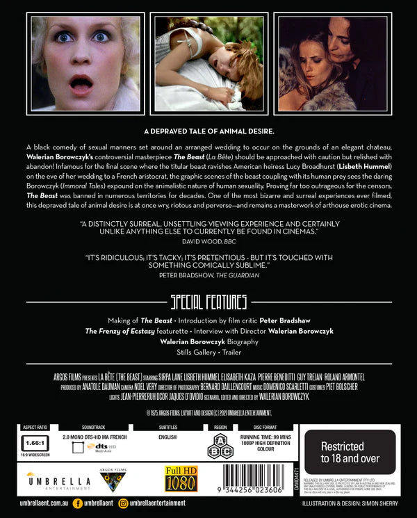 The Beast (LA BETE) (BEYOND GENRES #13) (BLU-RAY)