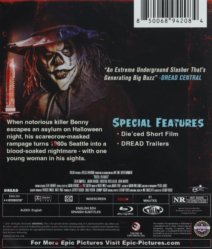 Die'ced: Reloaded [New Blu-ray]