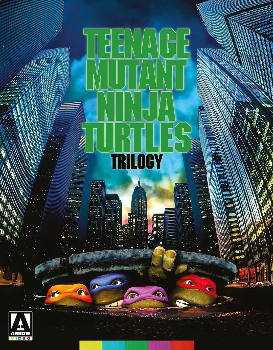 TEENAGE MUTANT NINJA TURTLES 1990 FILM TRILOGY New Blu-ray Limited Edition TMNT