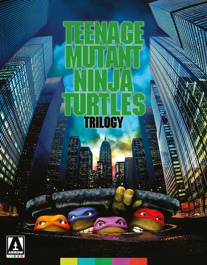 TEENAGE MUTANT NINJA TURTLES 1990 FILM TRILOGY New Blu-ray Limited Edition TMNT