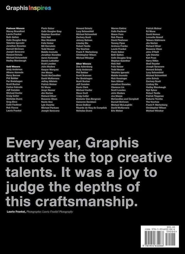 Graphis Photography Annual 2022 by B. Martin Pedersen (2021, Hardcover)