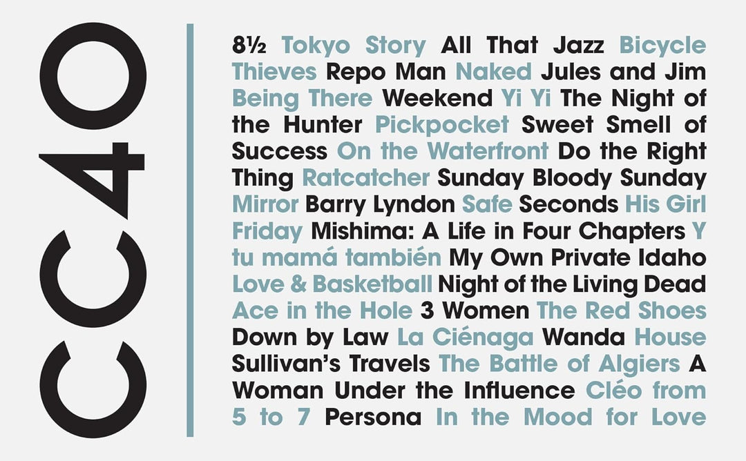 CC40 (Criterion Collection)