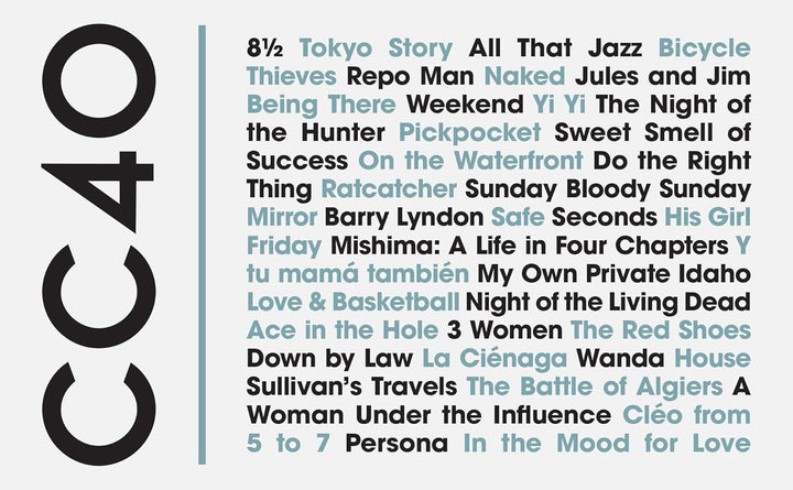 CC40 (Criterion Collection)