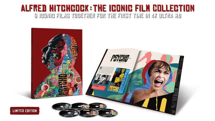 Alfred Hitchcock The Iconic Film Collection 4K UHD Blu-ray