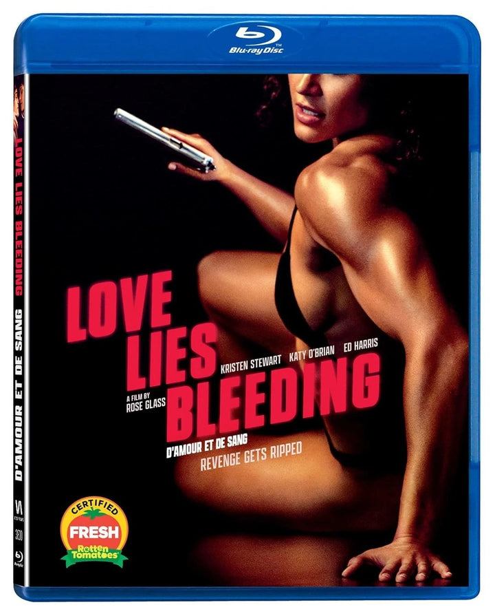 Love Lies Bleeding (Blu-ray, 2024, Canada Import) Kristen Stewart, Ed Harris