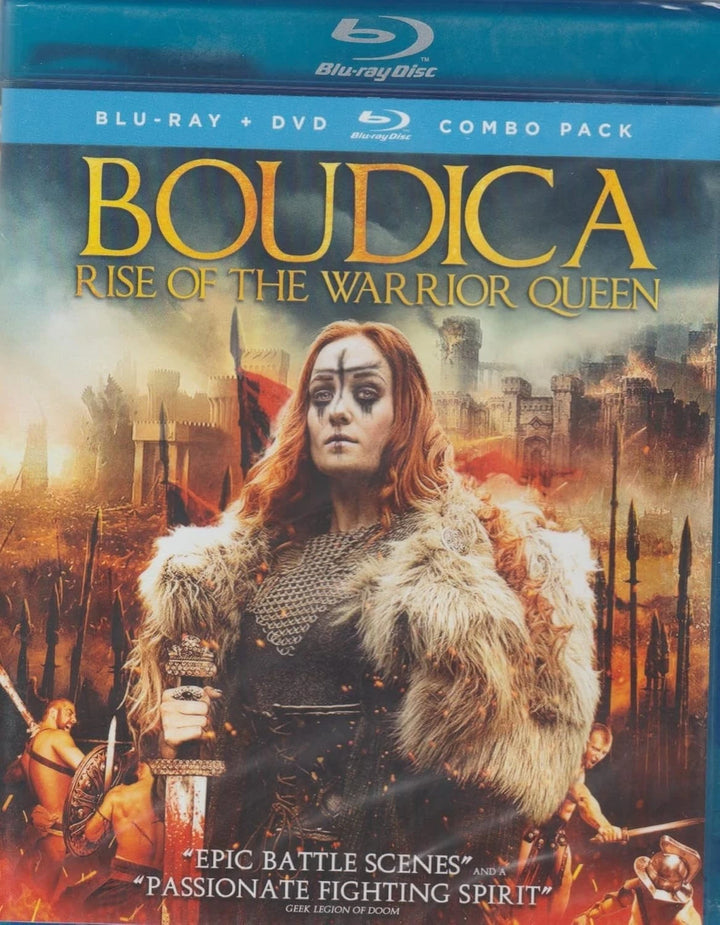 Boudica: Rise of the Warrior Queen [2019] (Blu-ray/DVD,2020,Unrated,2-Disc) NEW!
