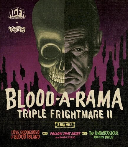 Blood-A-Rama Triple Frightmare Part 2 II Blu-ray AGFA Vinegar Syndrome Limited