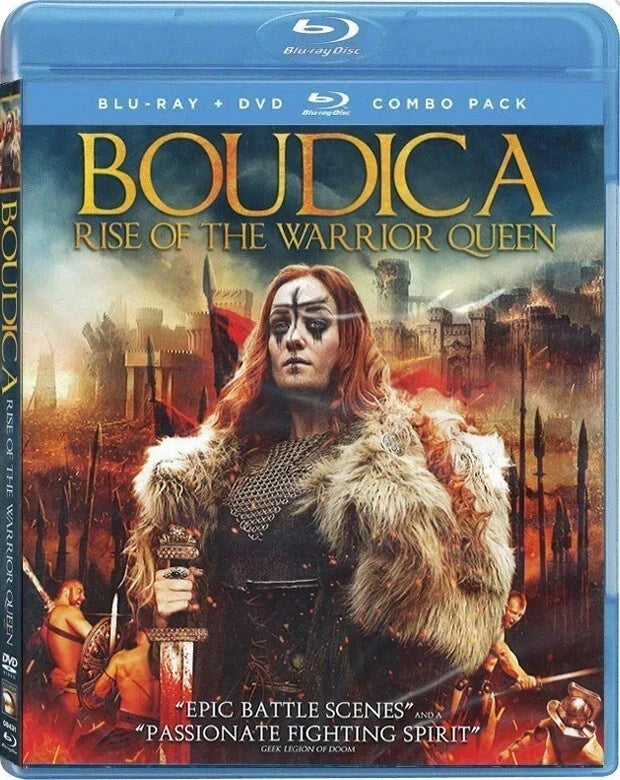 Boudica: Rise of the Warrior Queen [2019] (Blu-ray/DVD,2020,Unrated,2-Disc) NEW!