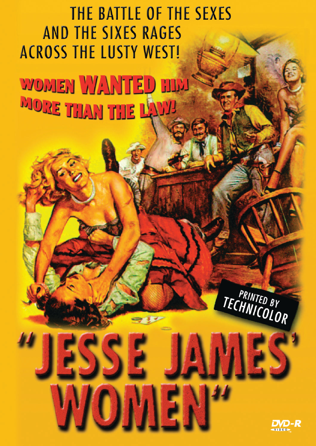 Jesse James’ Women VCI Entertainment DVD-R cover