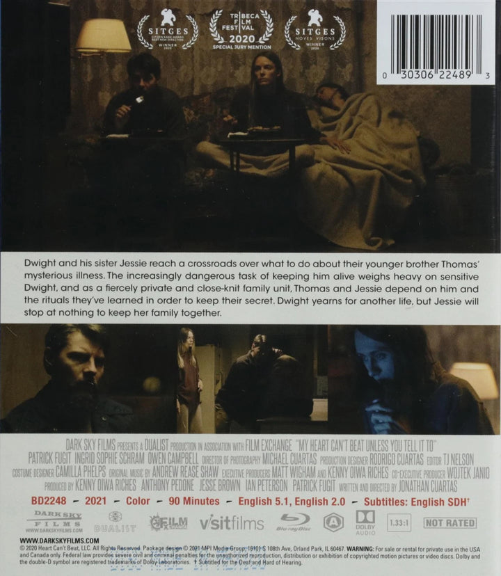 My Heart Can't Beat Unless You Tell It to (Blu-ray, 2020)