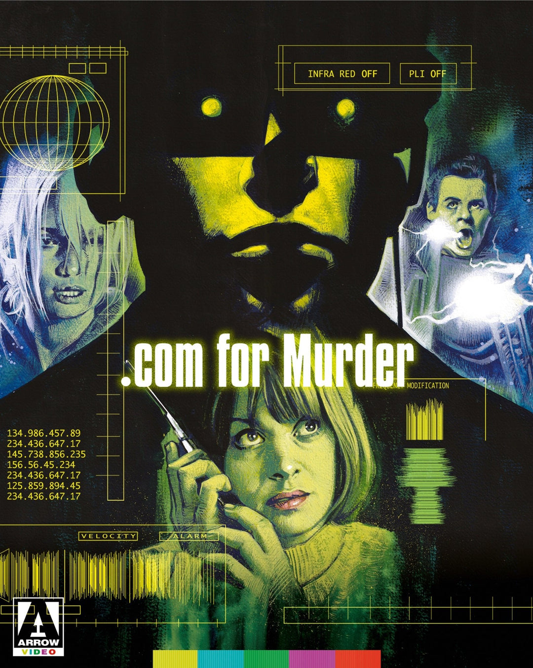 .com for Murder — Arrow Video AV484 Blu-ray official cover