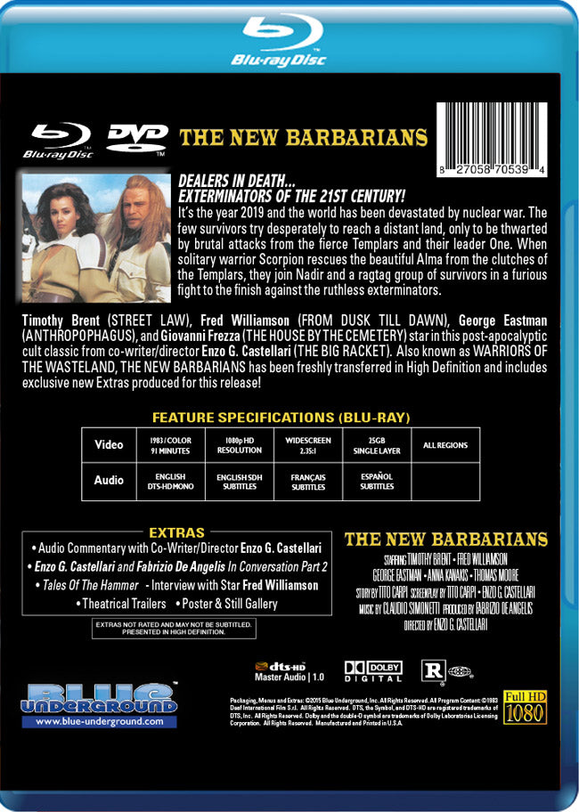 The New Barbarians [BLU-RAY/DVD]