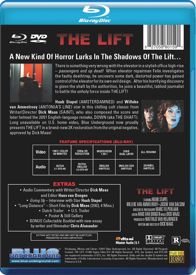 The Lift [Collector's Edition] [BLU-RAY/DVD]