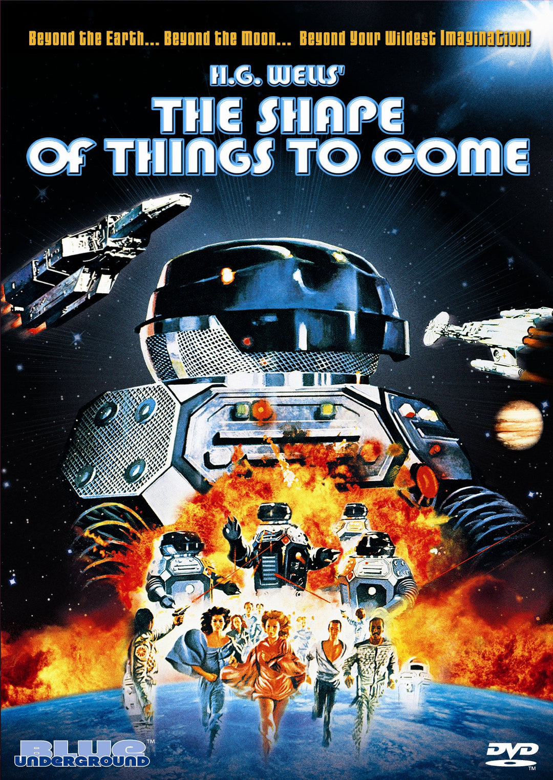 The Shape of Things to Come DVD cover — Blue Underground