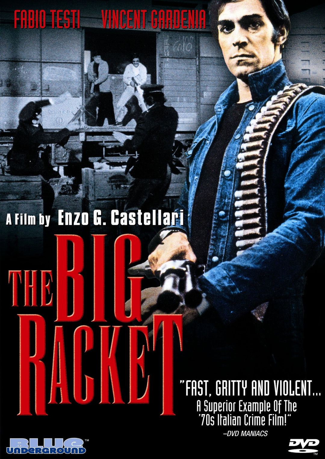 The Big Racket — Blue Underground DVD, UPC 827058105095