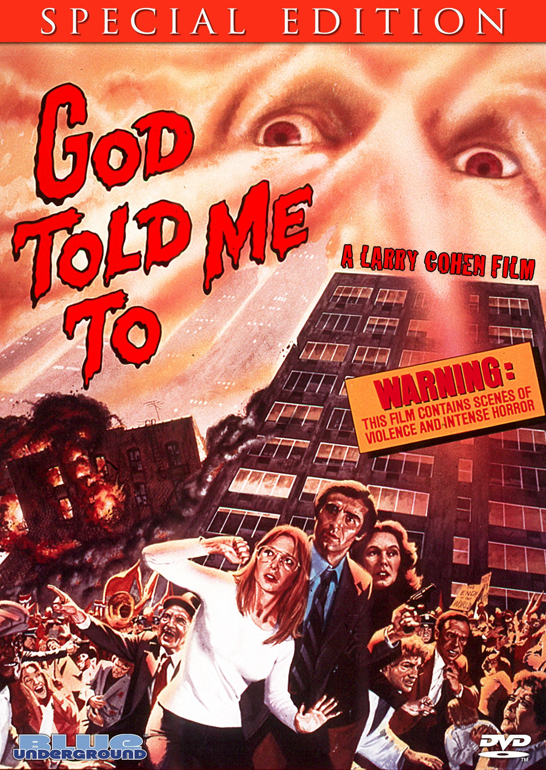 God Told Me To Blue Underground Special Edition DVD