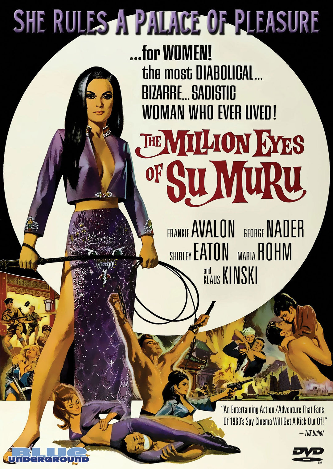 The Million Eyes of Sumuru — Blue Underground DVD BLU-DV-1171