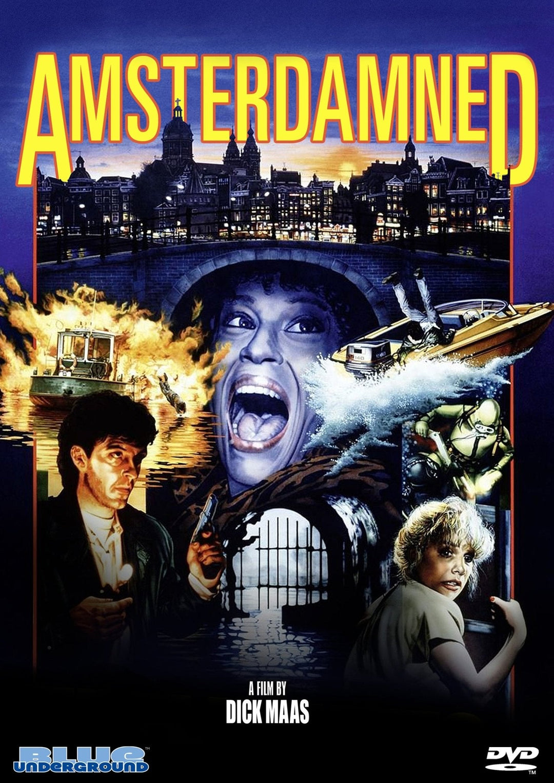 Amsterdamned (DVD, 1988) — official exact-edition product photograph