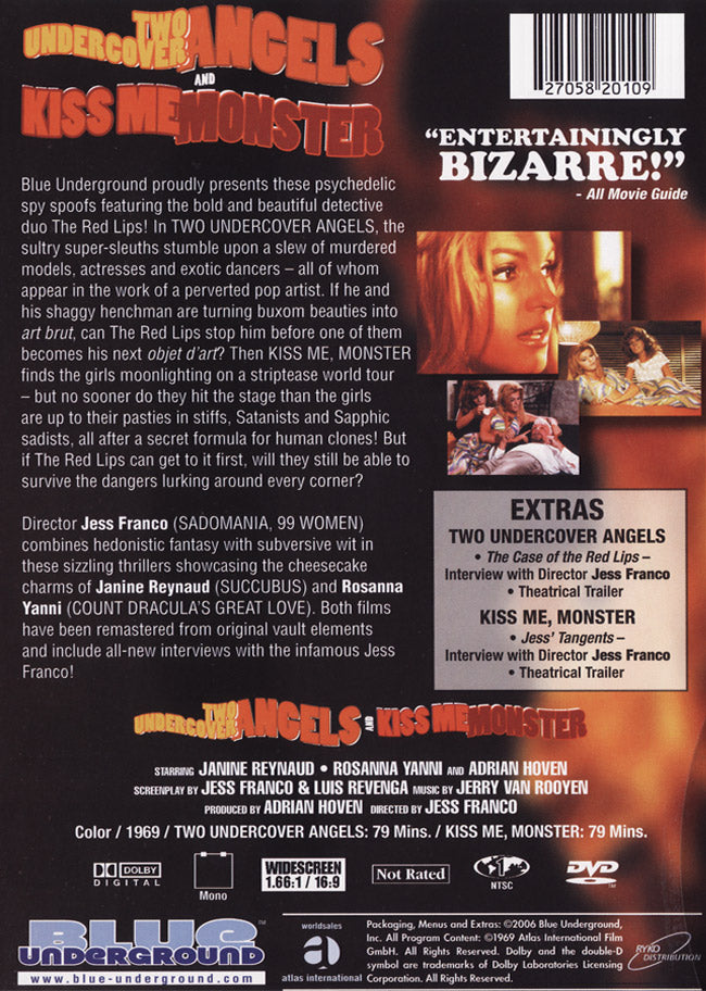 Red Lips Double Feature (Special Edition) [DVD]