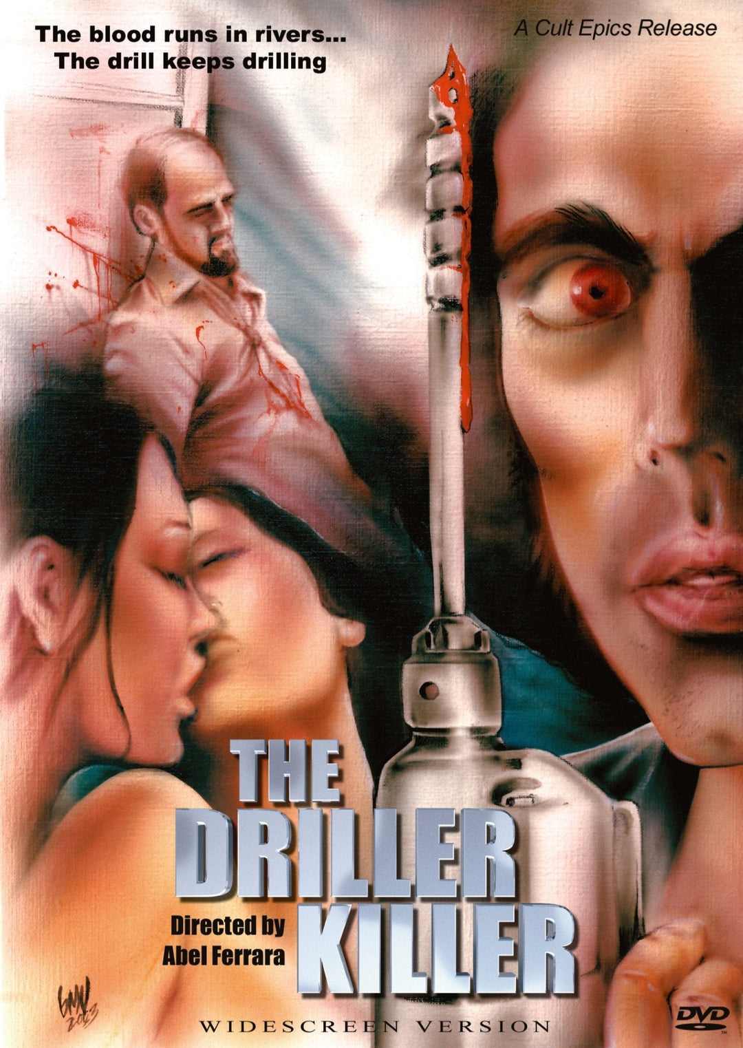 The Driller Killer — Cult Epics CE024 single-disc DVD cover