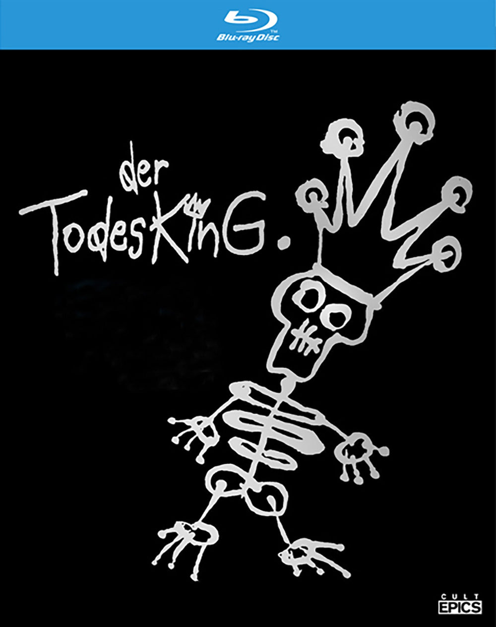 Der Todesking (The Death King) (1990) [Blu-ray] — official Cult Epics edition cover