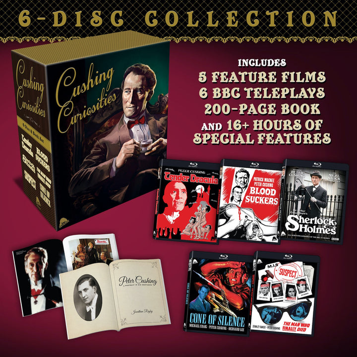 Cushing Curiosities [6-Disc Blu-ray Box Set]