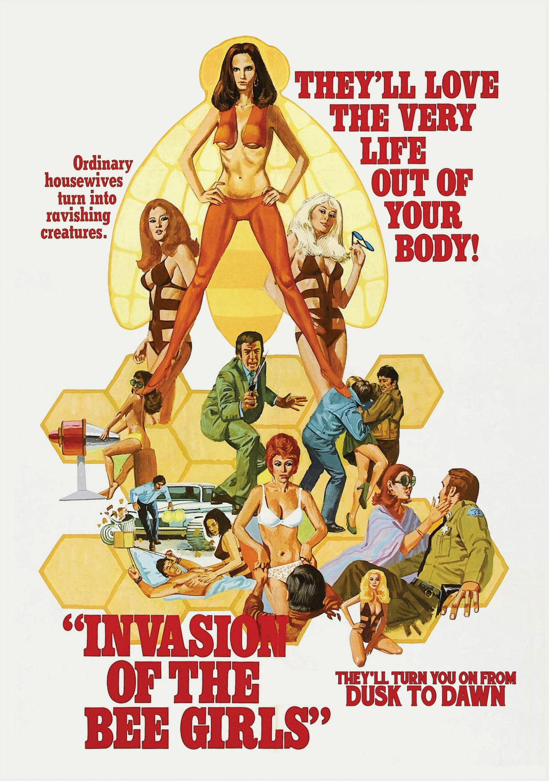Invasion of the Bee Girls — Cheezy Flicks DVD19-004, UPC 827421033741
