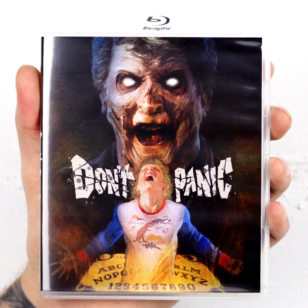 Don't Panic — Vinegar Syndrome VS-341 standard Blu-ray official photograph