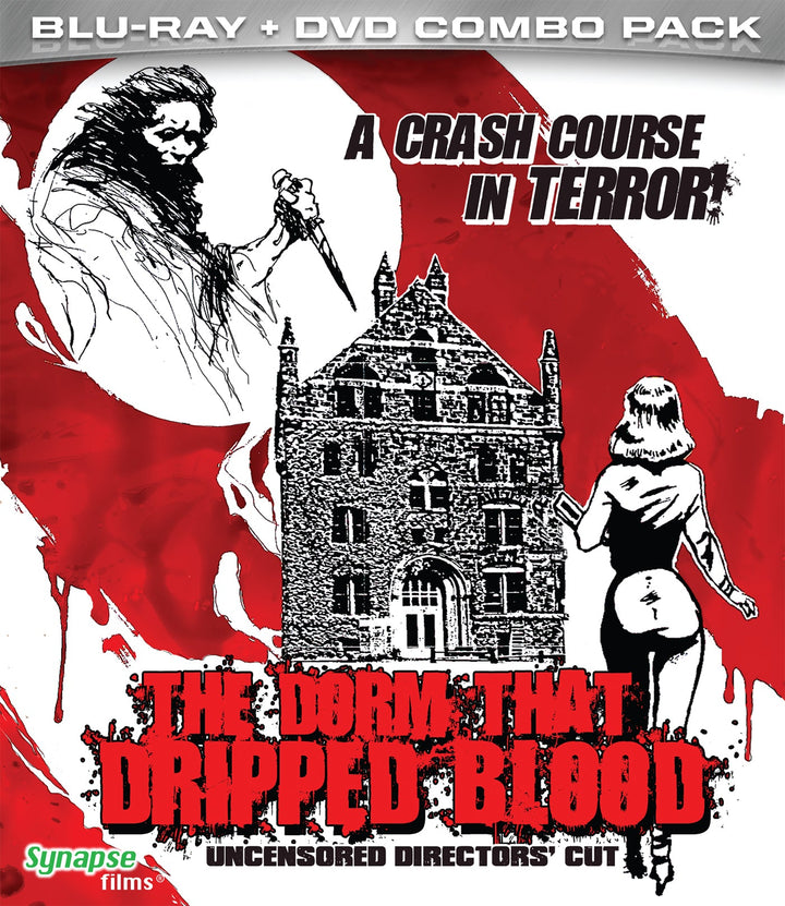 The Dorm That Dripped Blood – Uncensored Directors' Cut [Blu-ray/DVD Combo] – official edition artwork