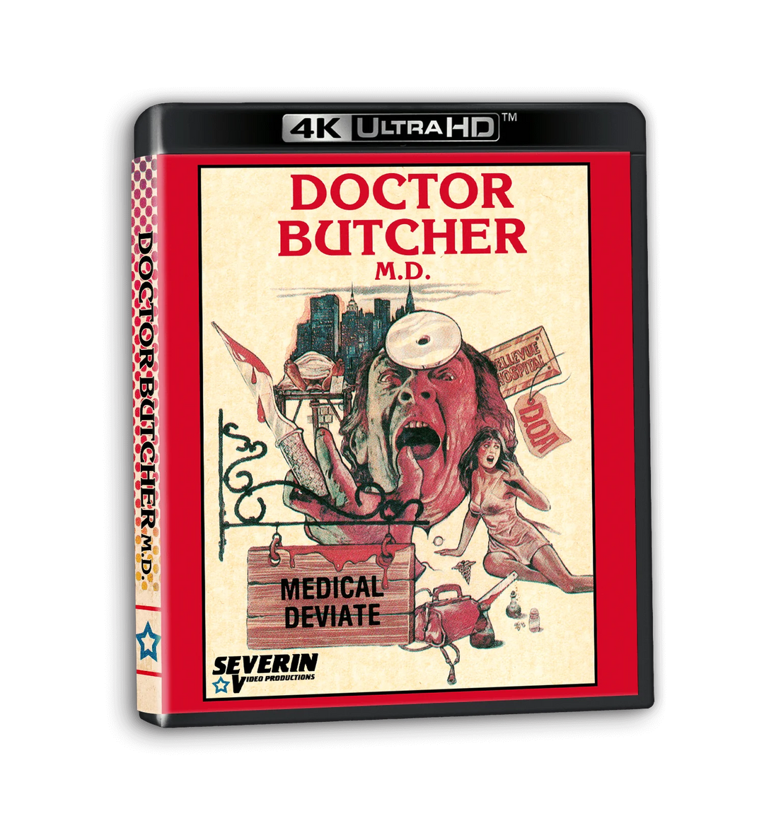 Doctor Butcher M.D./Zombie Holocaust [4-Disc 4K UHD w/Slipcover]
