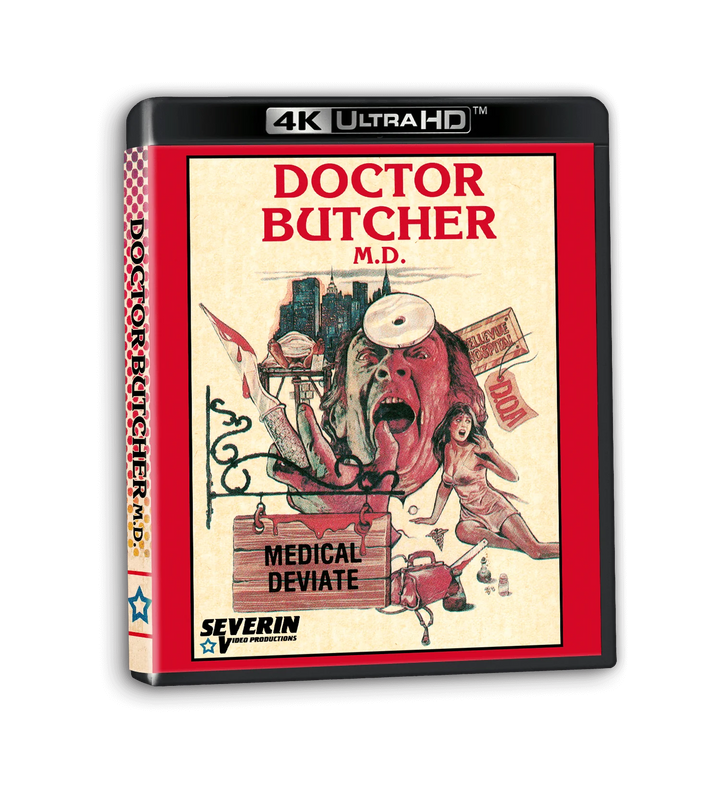 Doctor Butcher M.D./Zombie Holocaust [4-Disc 4K UHD w/Slipcover]
